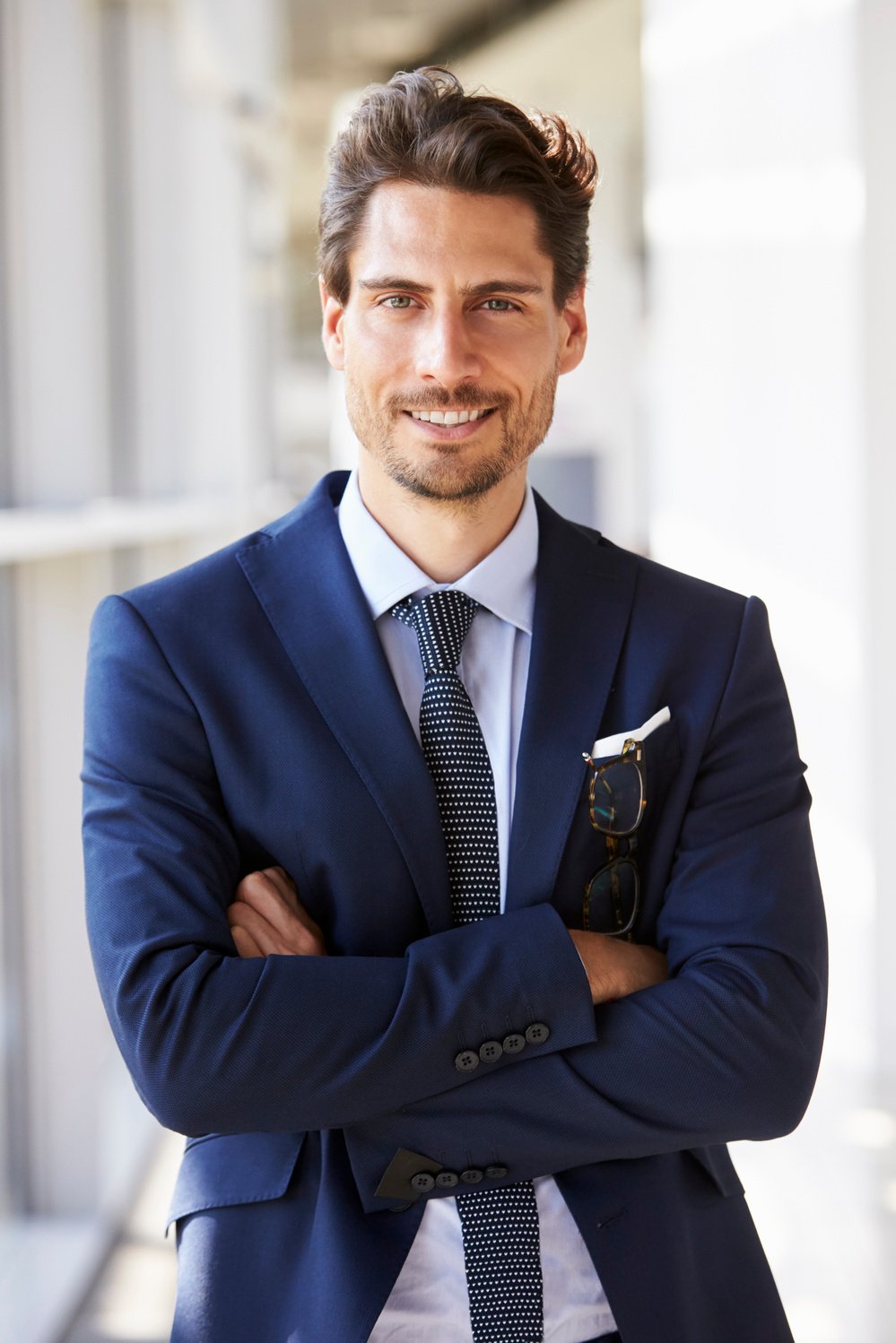 Portrait of Young Professional Man 